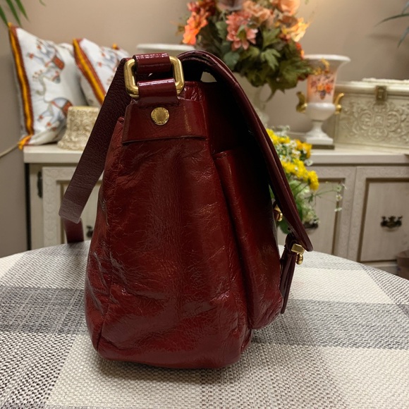 Vintage Marc Jacobs Red Leather Crossbody - Picture 2 of 13